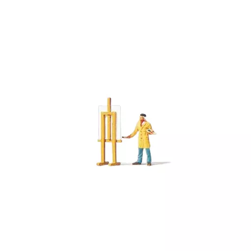 Personnages entrain de Peindre - Preiser 29058 - HO 1/87 