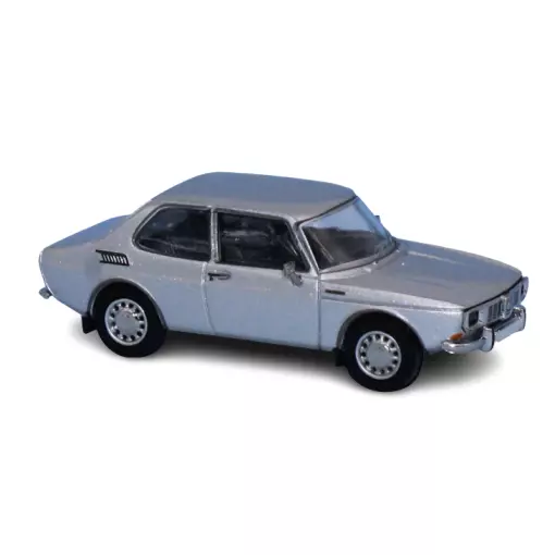 Auto Saab 99 grijs PCX 870340 - HO 1/87