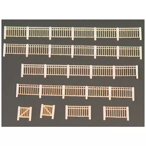 Barrières Béton Type 1 - Régions et Compagnies VOI002 - HO 1/87 