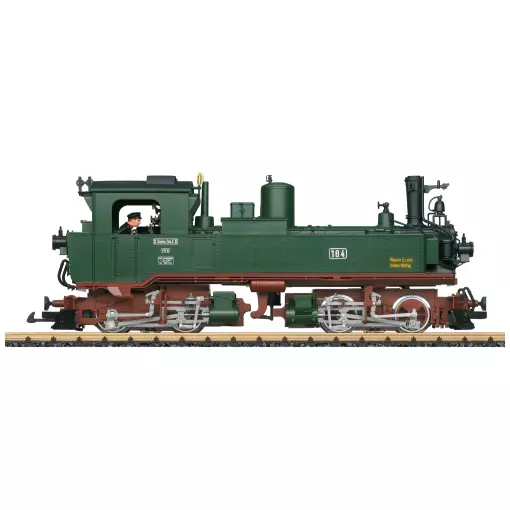 Locomotive à vapeur classe 4K - LGB 26846 - G 1/22.5 - DR - EP VI - 2R - DCC SON Fumigène