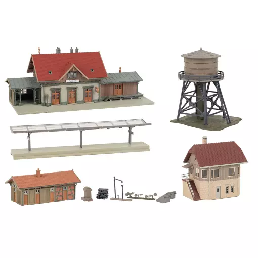 Coffret promotionnel de la gare de Feldsee - Faller 239011 - N 1/160