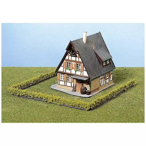 7 Haies - Vert - HEKI 1183 - Échelle HO / TT / N - Hauteur 7 mm - Longueur 9 cm