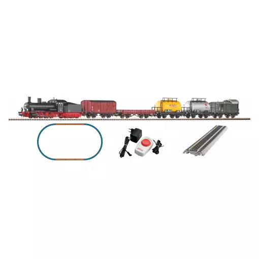 Piko 57123 Tren de mercancías Starter Set - DB / DR - HO 1/87 - EP III