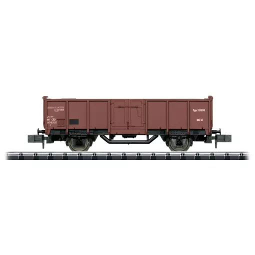 Wagon tombereau à essieux - TRIX 18094 - N 1/160 - SNCF/SNCB - EP V