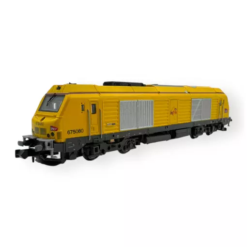 Locomotive diesel BB 75080 Infra, sans moteur - Rocky rail 675080D - N 1/160 - SNCF - Ep VI
