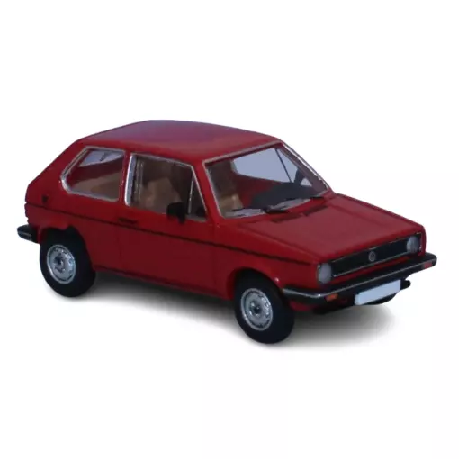 Volkswagen Golf I de 1980 - Rouge - PCX 870525 - HO 1/87 
