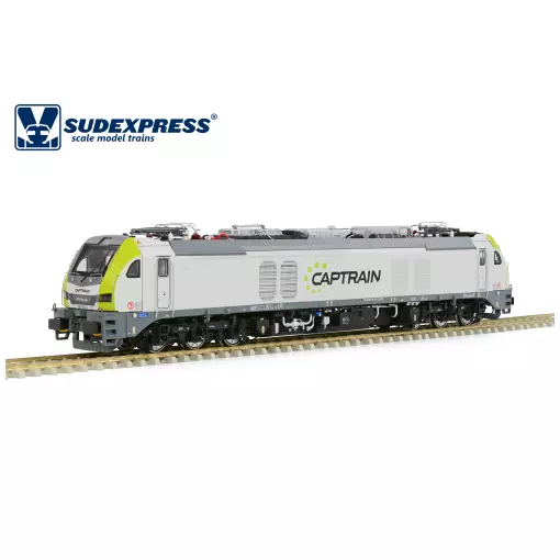 LOCOMOTIVE DIESEL-ÉLECTRIQUE STANDLER EURODUAL CAPTRAIN - SUDEXPRESS S1591011- HO 1/87 - BR - EP VI - 2R - ANALOGIQUE