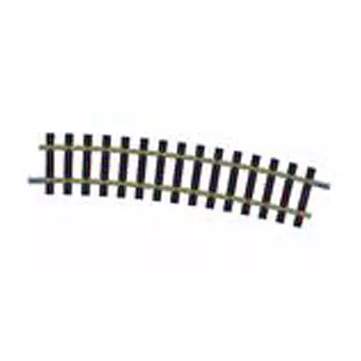 Curved rail R7 15° radius 1564.60mm, 24 for 1 circle