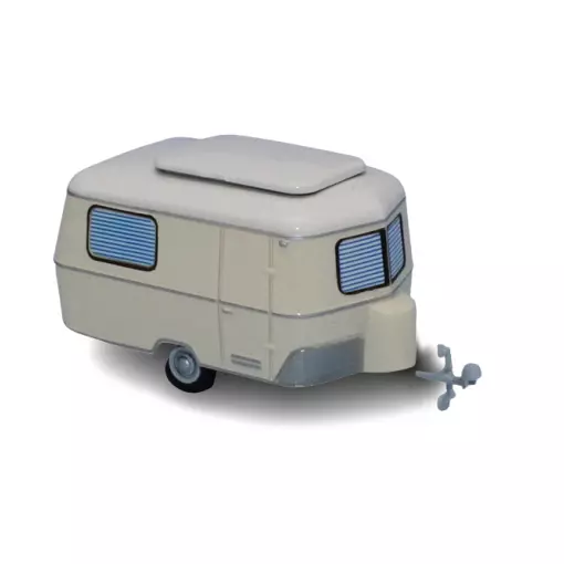 Caravana Eriba Pan ivoire roulante BREKINA 95584 SAI 2691F - HO 1/87