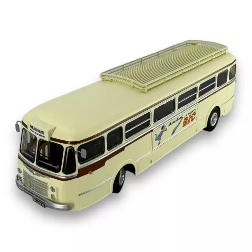 Autocar Renault R4190 Crème/marron 59 - REE MODELES CB134 - HO 1/87