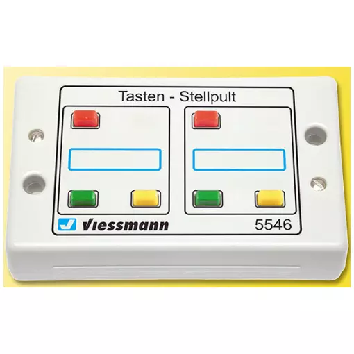 Panel de control con botones