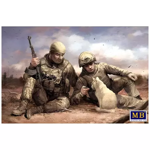 Lot de 2 Soldats Russo-Ukrainien - Master Box 35230 - 1/35