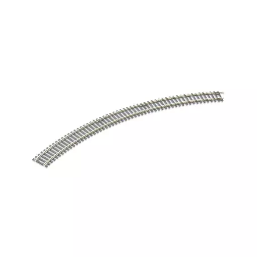 Binario curvo, raggio 505 mm 45° Peco ST231 - HO : 1/87 - Codice 100