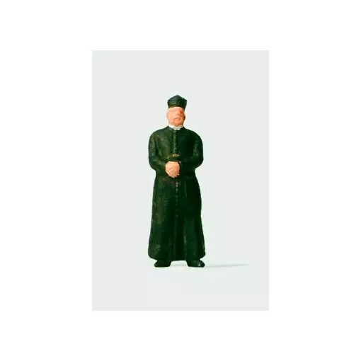 Priest wearing a cassock
