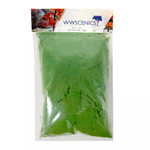 Gazon statique 1 mm Été 100 g - wwscenics WSG1013