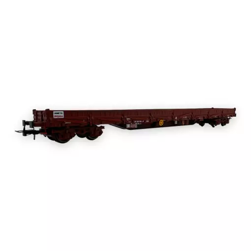Wagon plat à ranchers "Unimetal" - Jouef HJ6258 - HO 1/87 - SNCF - Ep IV - 2R