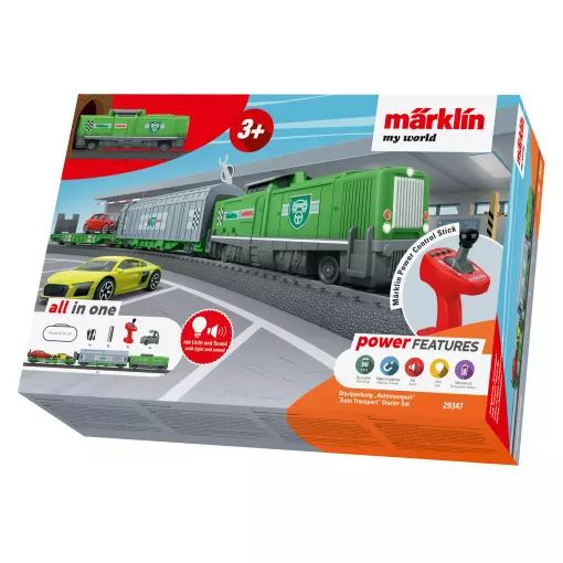 Coffret de départ "Transport d'automobile"  - Marklin my world 29347 - HO 1/87 - DCC SON