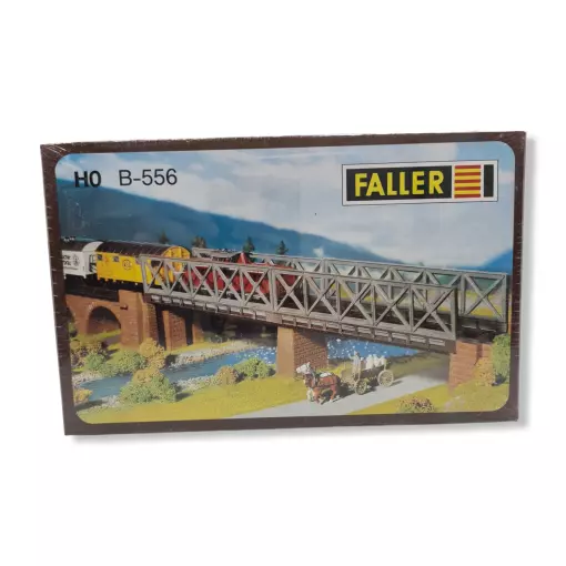 Structures kit for Faller 556 bridge - HO : 1/87 - 80 x 50 x 59 mm