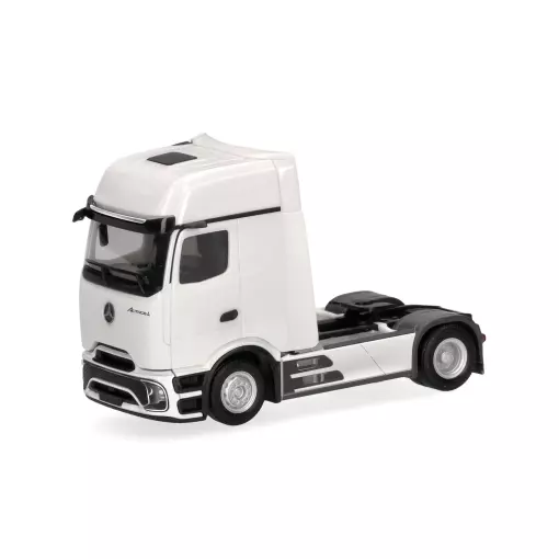 Camion routier Mercedes-Benz Actros  ProCabin Gigaspace, blanc - HERPA 318365 - HO 1/87
