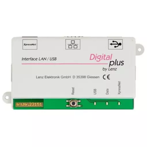 LAN/USB interface - Lenz 23151 - All scales
