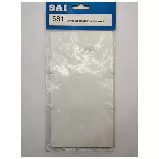 Kit de 2 plaques sol ou crépi - SAI 581 - HO 1/87