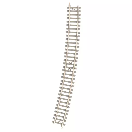 RAIL COURBE TRAVERSES BÉTON - MINITRIX 14528 - N 1/160 - CODE 60 - RAYON 526,2MM- 2R