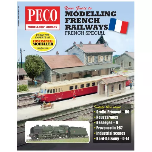 Livre pour création de réseau ferroviaire français - Peco PM-211 - Anglais