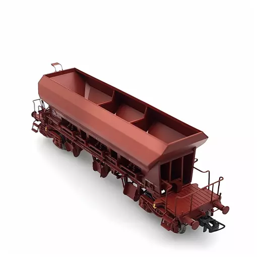 Hopper Wagon F70 Uas with REE Ballast Models WB681 - HO : 1/87 - SNCF - EP V