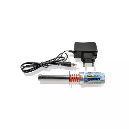 Chargeur pour voiture thermique 1,2V/2000mAh + socquet - Carson 500905126