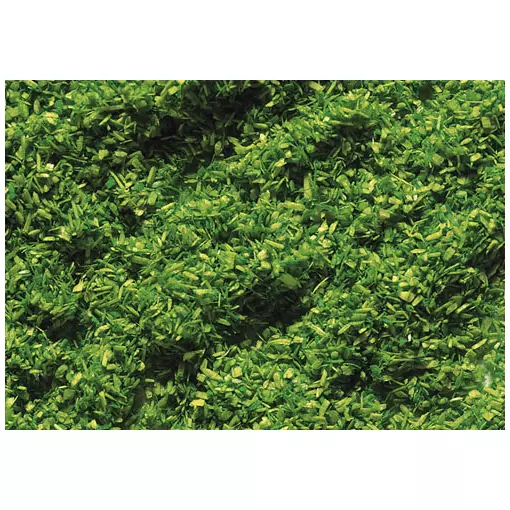 Flocking material, apple green, 30 g - FALLER 170702 - HO 1/87