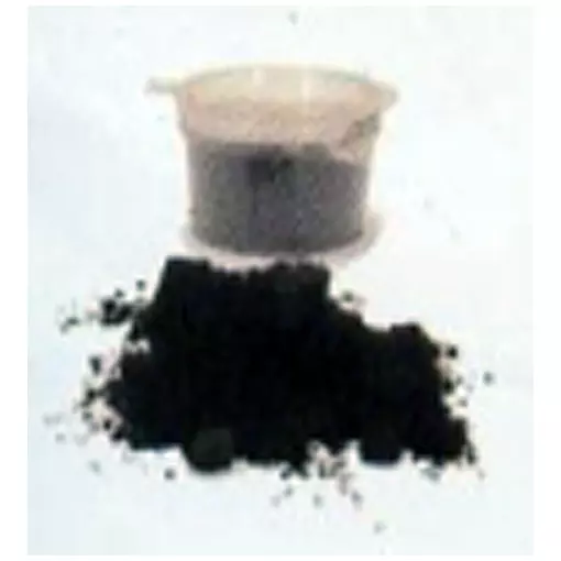 Decorative earth 5 grams of black color