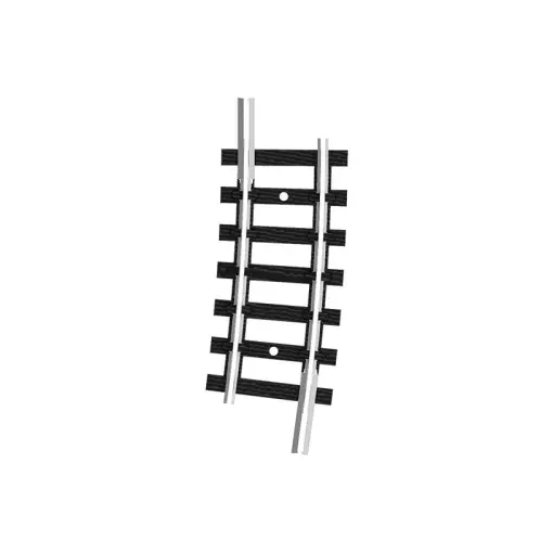 Gebogene Schiene - Minitrix 14929 - N : 1/160 - Code 80 - R2b - Radius 295,4 mm - 7,5°