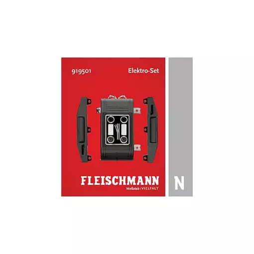 Set 2 Weichenantriebe & 2 Schaltkästen FLEISCHMANN 919501 | N 1/160