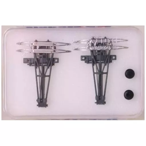 Set de 2 Pantographes AM18 - 1500 V DC - LS MODELS 89214 - HO : 1/87 