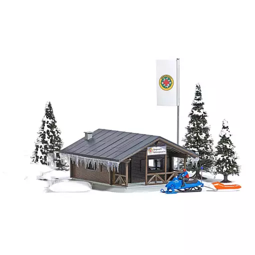 HO 1/87 mountain rescue station