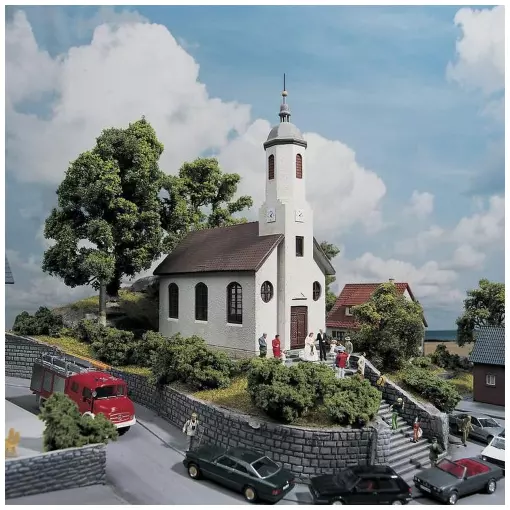 Église "St Lukas" - PIKO 61825 - HO 1/87 - 210 x 173 x 94 mm