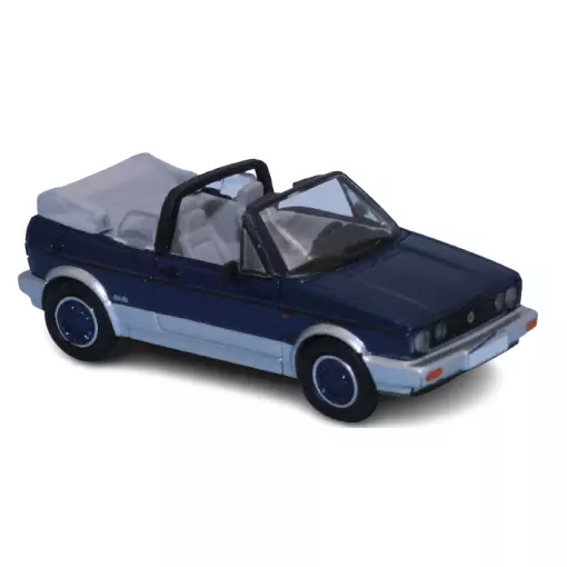 Volkswagen Golf 1 cabriolet, blue and grey livery PCX 870311 - HO 1/87