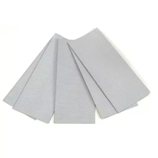 5 Papiers Abrasifs Fins - Tamiya 87010