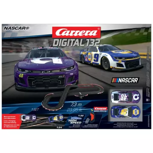NASCAR set - Carrera DIGITAL 132 30042 - 1/24 / I 1/32 - Digital