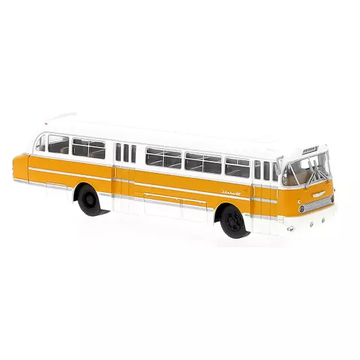 Bus Ikarus 1968 Blanc / Oranje BREKINA 56562 - HO 1/87/97