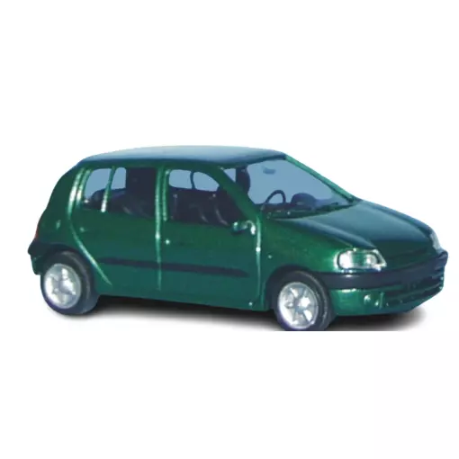 Renault Clio 2 - 5 deuren - sparrengroen metallic - SAI 2277 - HO 1/87