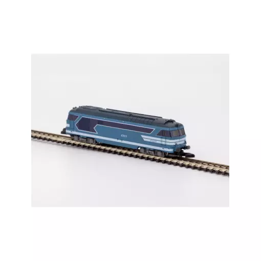 Diesel locomotive BB 67522 Bleu analogique - AZAR MODELS L01-BL2A SNCF - Z 1/220 - EP IV