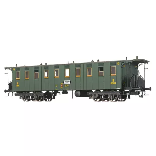 Carrozza passeggeri C4 - Brawa 45716 - HO 1/87 - FFS - EP II - 2R