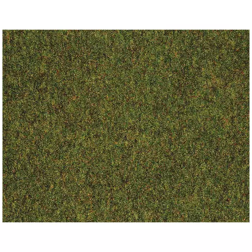 Mini dark green rug 40cm X 29.5cm