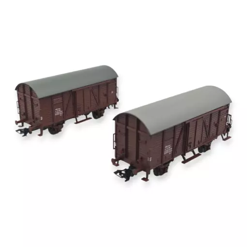 Wagons de marchandises type Gr - MARKLIN 46067 - NSB - HO 1/87 - EP III