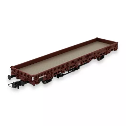 Flat wagon with built-in stakes type S-LWO ROCO 67486 - NS - HO 1/87 EP III