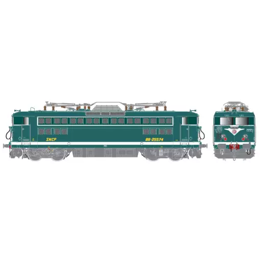 BB 25574 Electric Locomotive - R37 HO 41088DS - HO 1/87 - SNCF - EP IV - DCC SON