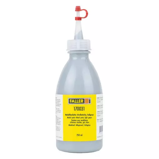 Peinture gris clair pour maquettes - Faller 170031 - 250ml