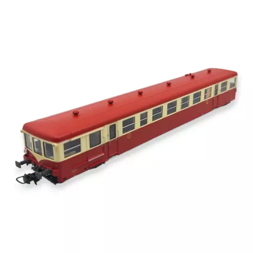 Rimorchio XR-7487 Rosso/Crema "LILLE" REE MODELES VB444 - SNCF - HO 1/87 - EP IV