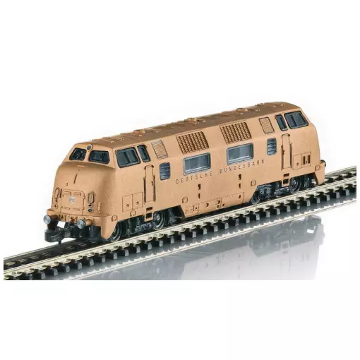 Locomotive diesel série V 200 en bronze véritable